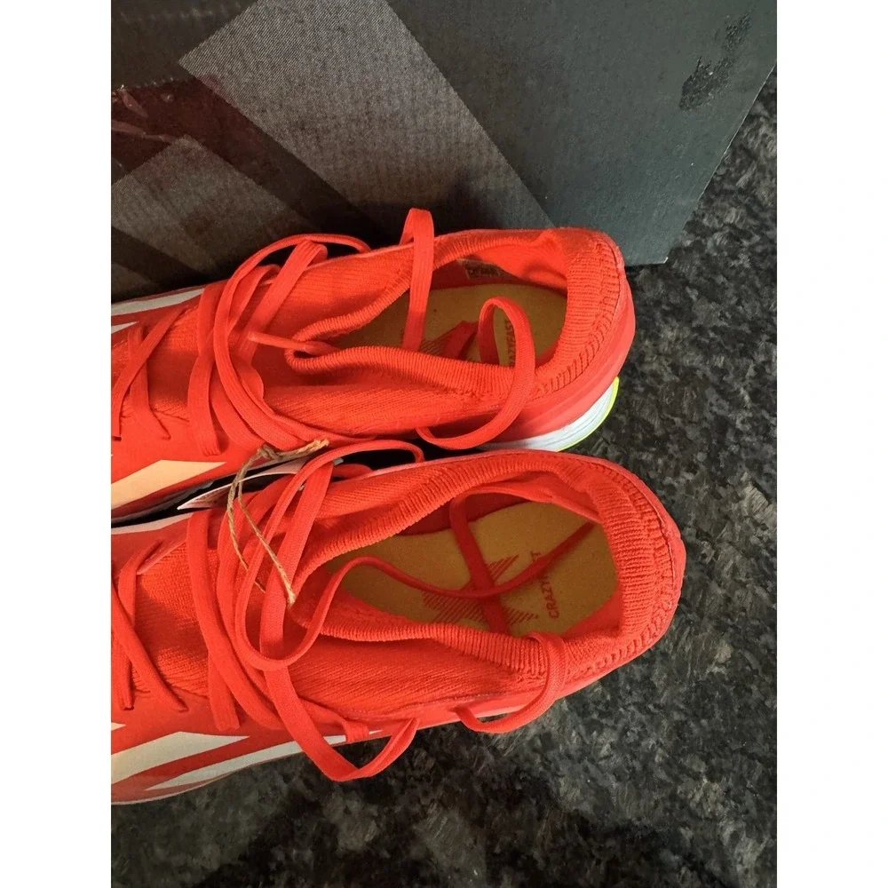 adidas X Crazyfast League TF Solar Red Turf Ground Soccer Shoes IF0699 10.5/11.5